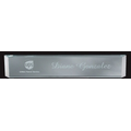 Jade Glass Nameplate